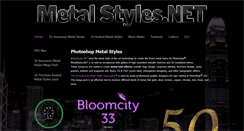 Desktop Screenshot of metalstyles.net